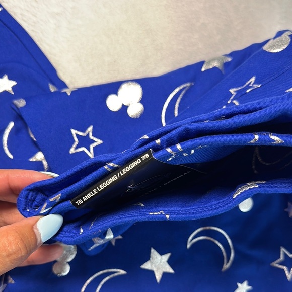 Disney Blue and Silver Leggings - Picture 2 of 4